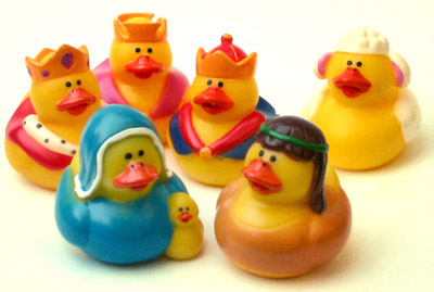 nativity ducks